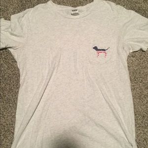Victoria's Secret patriotic t shirt